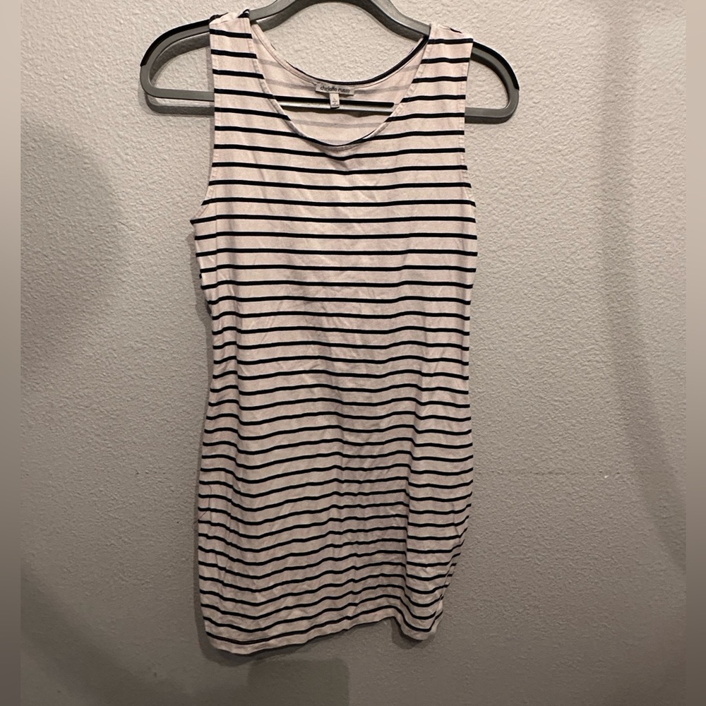 Sleeveless cotton dress